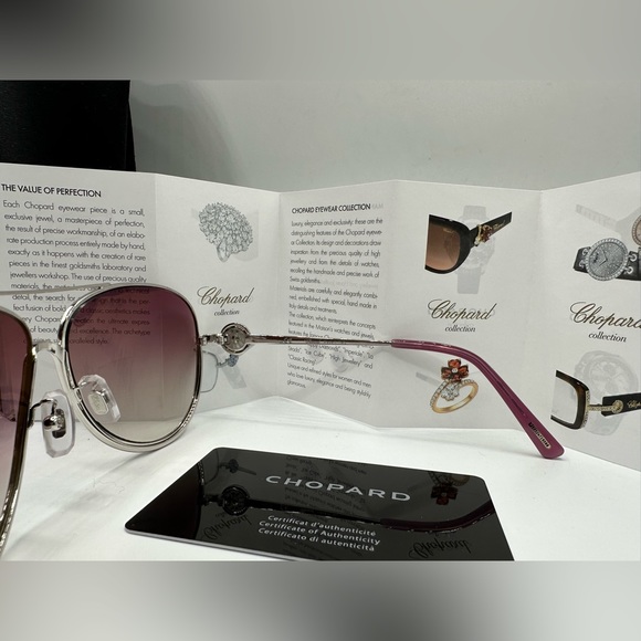 🏆Chopard Red Carpet 🎯  SCB23S‼️ Size 62-12-135 made in Italy 🇮🇹 . - Picture 12 of 16